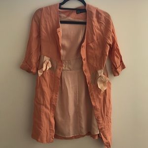 Helena  Dress or shirt beautiful peach color